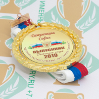 Медаль выпускника детского сада Premium70. Металл (артикул 879011348)